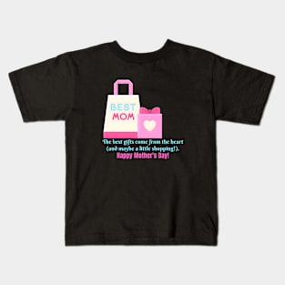 Happy Mother's Day (Motivational and Inspirational Quote) Kids T-Shirt